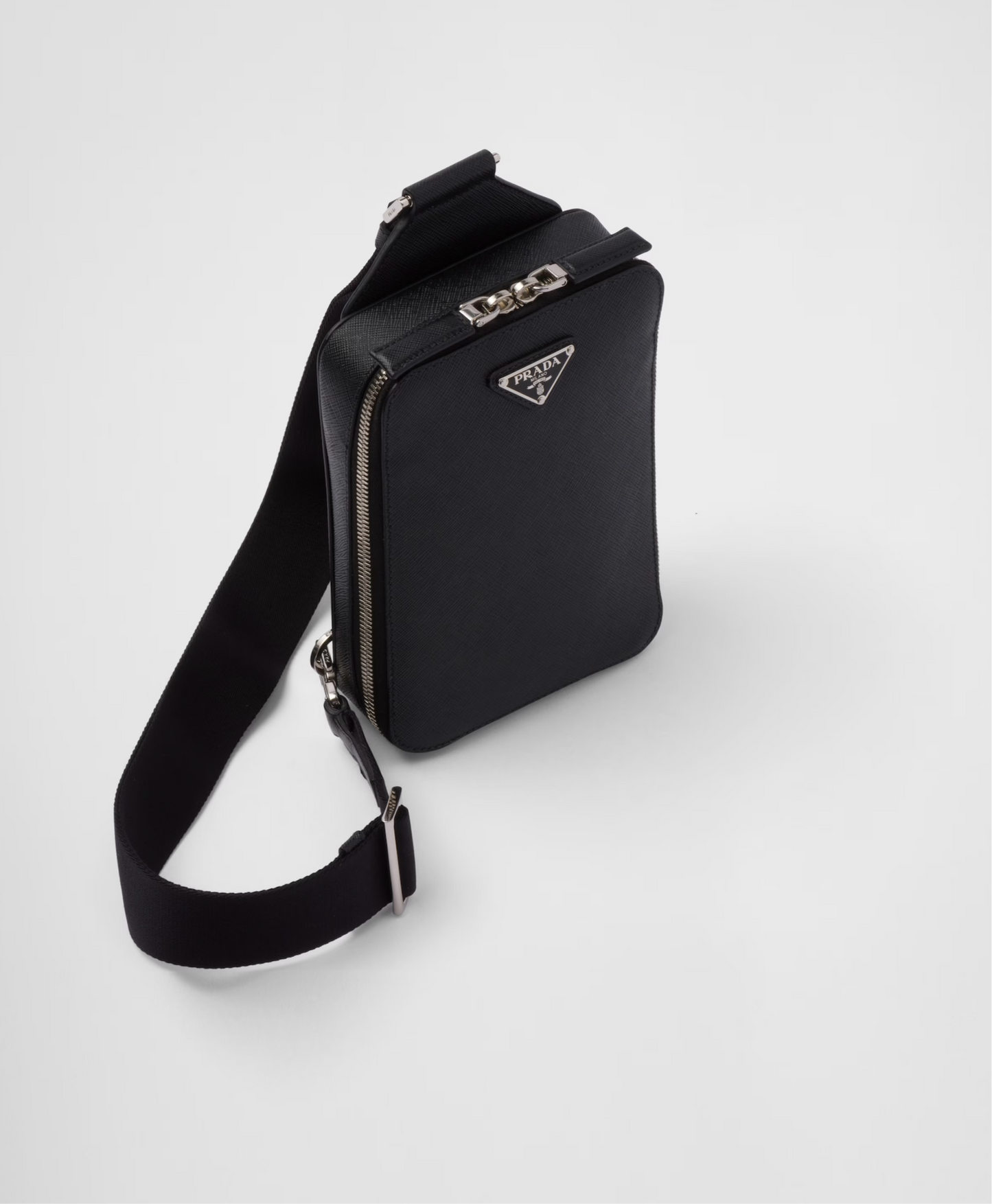 Prada Brique Saffiano leather bag