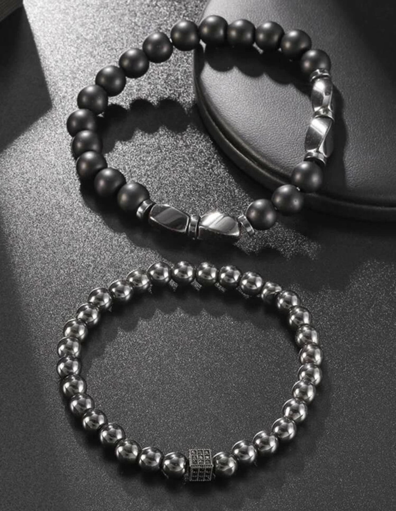 Obsidian Bead