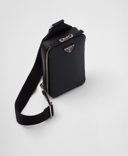 Prada Brique Saffiano leather bag