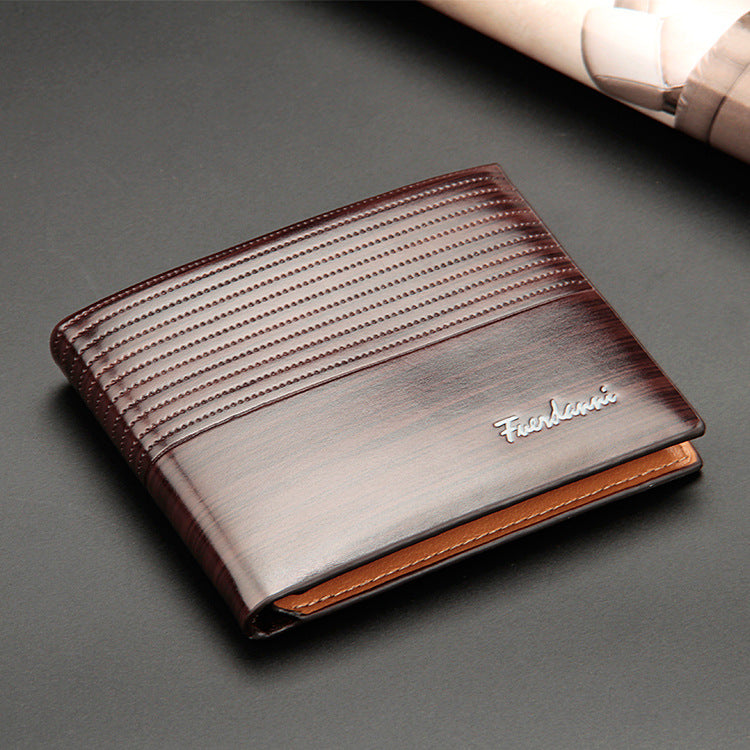 PU Leather Slim Wallet