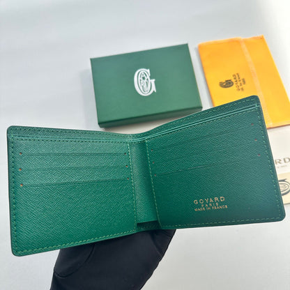 Goyard Victoire Wallet Green