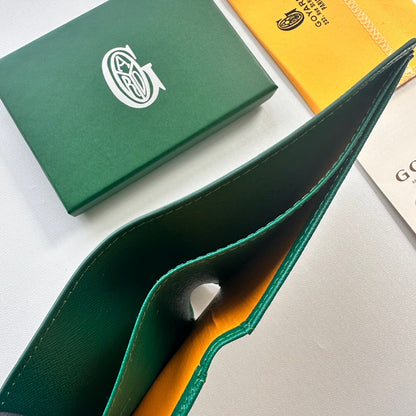 Goyard Victoire Wallet Green